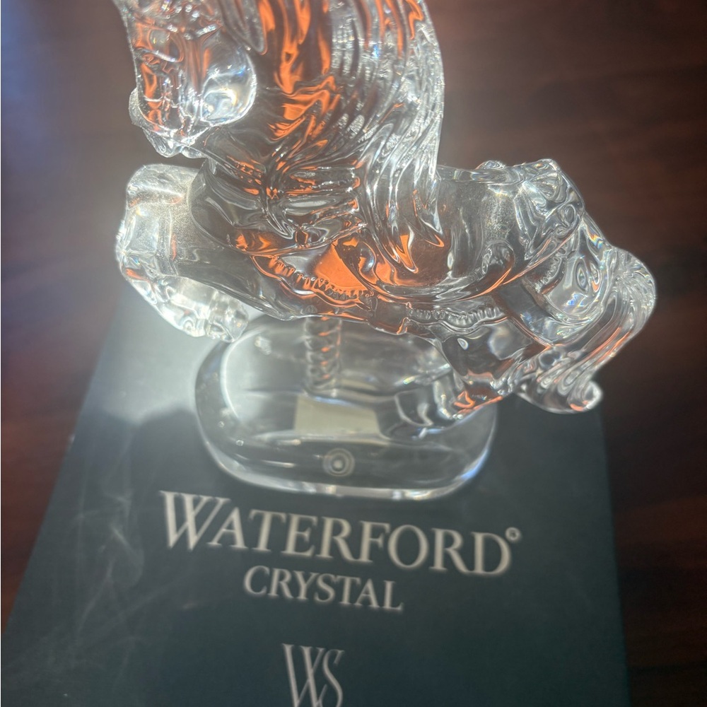 Waterford Crystal Horse Figurine - Transparent - Picture 2 of 5